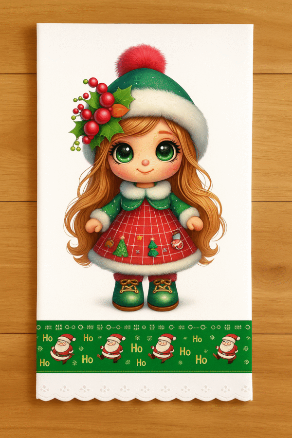 Decalque Transfer Natal Menina