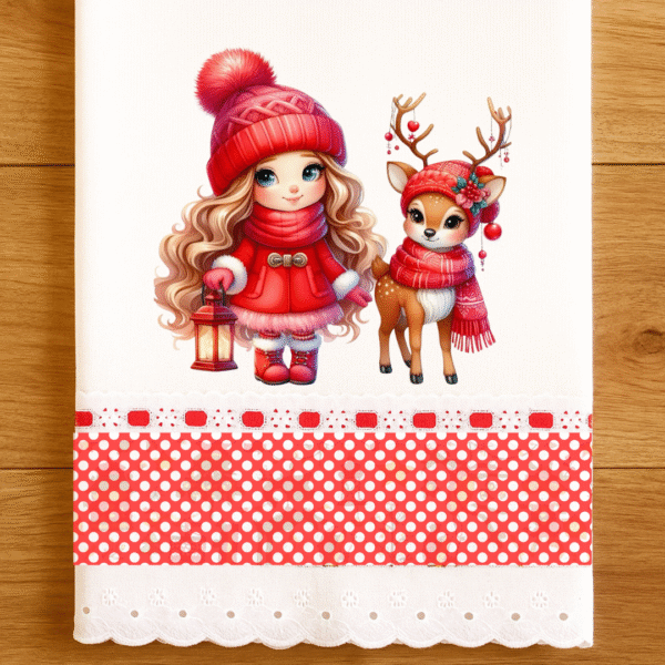 Decalque Transfer Menina