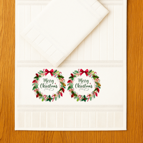 Decalque Transfer Marry Christmas.