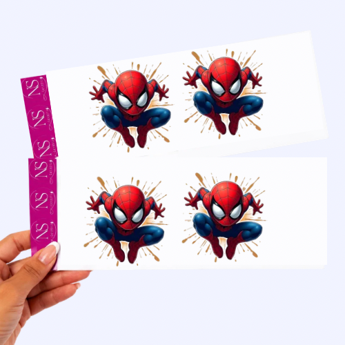 Transfer Decalque Homem Aranha