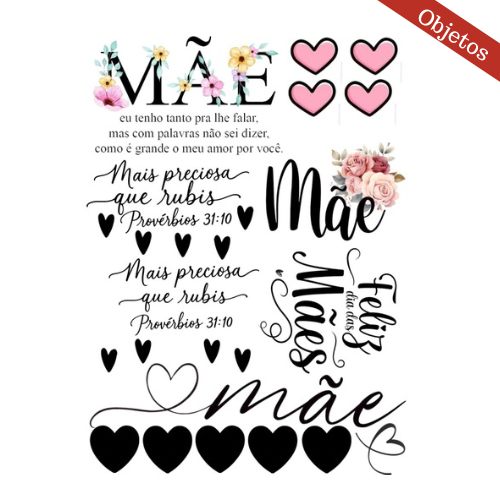 Decalque UV para Objetos Mãe 1